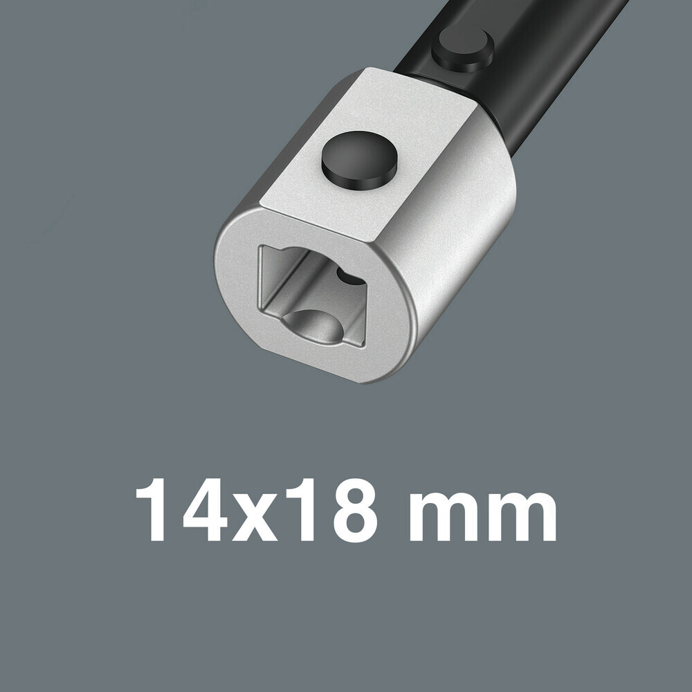Clé à fourche interchangeable, 14x18 mm 7780 14x18mm Maul 36mm WERA - 05078685001