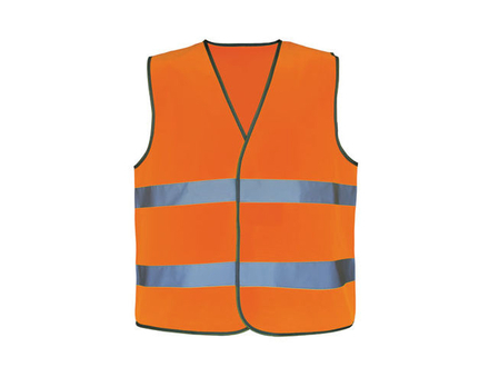 GILET FLUO CLASSE II ORANGE - GILP2JAXX