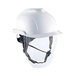 CASQUE ELECTRICIEN BLANC V950 + JUGULAIR