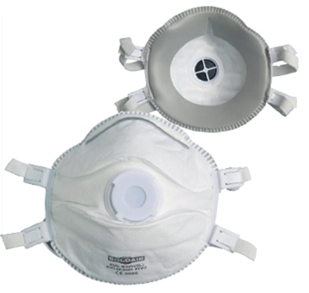 MASQUE VALVES FFP3 (1 = BOITE DE 5U)