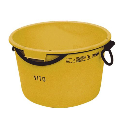 BAC À MORTIER ALTRAD ROND EN PLASTIQUE 90 LITRES - BM090
