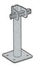 PIED SIMPLE ALTRAD GALVANISÉ HAUTEUR 300 MM VITO 49 - J01901