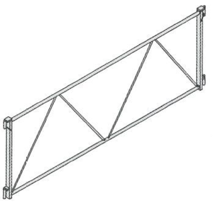 GARDE CORPS ALTRAD DE 2.00 M STANDARD (BASCULEUR) - N1727