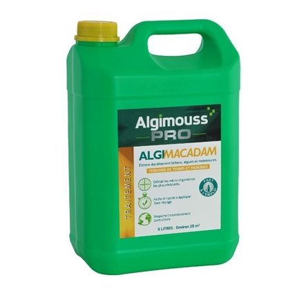 ALGIMACADAM - 5 LITRES - Traitement tennis, parkings, macadam ALGIMOUSS - 016006