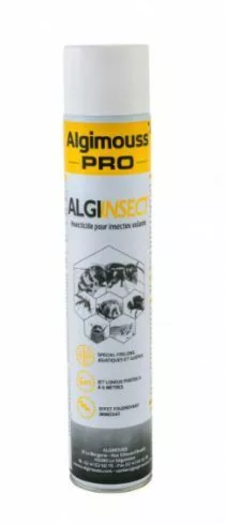 ALGI INSECT 750 ml - Insecticide pour insectes volants ALGIMOUSS - 017001
