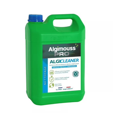 ALGICLEANER - 5 LITRES - Nettoyant surfaces peintes - concentré à diluer ALGIMOUSS - 054002
