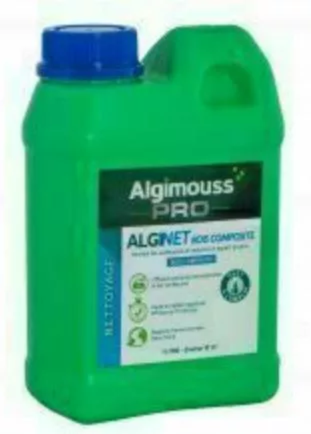 ALGINET BOIS COMPOSITE - 1 LITRE - Nettoyant bois composite ALGIMOUSS - 056001