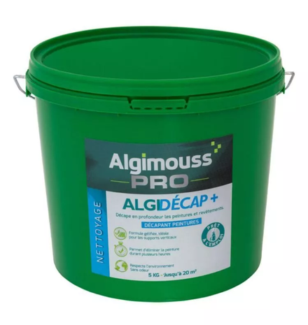 ALGIDECAP+ - 5 KG - Décapant peintures ALGIMOUSS - 057001