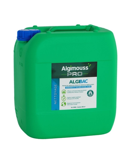 ALGIBAC - 15 LITRES - Nettoyant bardage ALGIMOUSS - 074003