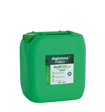 ALGIFUGE BOIS - 15 LITRES - Imperméabilisant bois naturel et exotique ALGIMOUSS - 099003