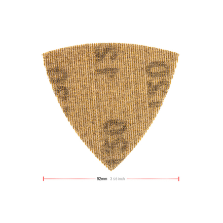 TRIANGLES DE PONÇAGE K120 X10 pièces - ASLAFIX - 105OSP120