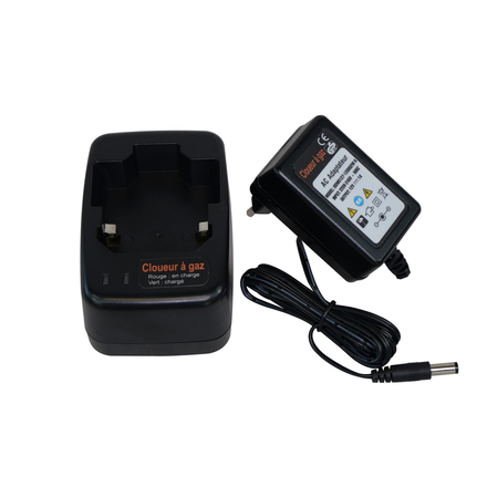 KIT CHARGEUR/ADAPTATEUR POUR CLOUEUR G1 - ASLAFIX - 12KITCHA