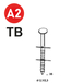 21000 COILS 21/23 X 35 ANNELÉES INOX TB - ASLAFIX - 16C21358