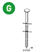 12600 COILS 21/23 X 50 ANNELÉES GALVA - ASLAFIX - 16C21506