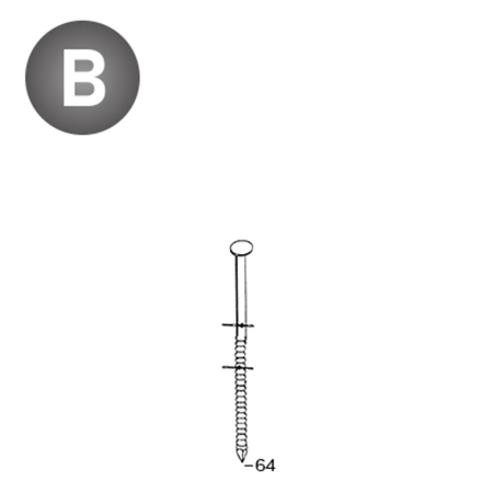 7200 COILS 25/27 X 64 ANNELÉES - ASLAFIX - 16F25642