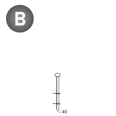 7500 COILS 28 X 40 ANNELÉES EPAL - ASLAFIX - 16F2840E