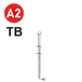 4500 COILS 28/31 X 80 ANNELÉES INOX TB - ASLAFIX - 16F28808