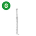 3600 COILS 34 X 100 TORSADÉES GALVA - ASLAFIX - 16F34987