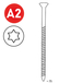 2000 SCRAIL 28/32 X 75 INOX TX - ASLAFIX - 16S28759