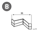 5000 AGRAFES CADRES 11 - 05 MM - ASLAFIX - 314T1105