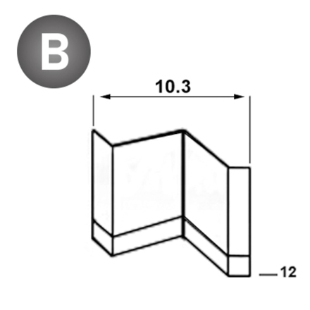 3000 AGRAFES CADRES 10,3 - 12 MM - ASLAFIX - 314TU12