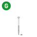 2200 POINTES 34° 28 X 50 ANNELÉES GALVA - ASLAFIX - 34280506