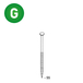 2200 POINTES 34° 28 X 55 ANNELÉES GALVA - ASLAFIX - 34280556