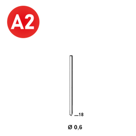20000 FINETTES AL-18 INOX A2 - ASLAFIX - 6AL189
