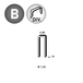 8000 AGRAFES E-15 DIVERGENTES - ASLAFIX - 6E-152