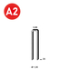 4000 AGRAFES E-25 INOX A2 - ASLAFIX - 6E-259