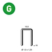5200 AGRAFES G-16 GALVA - ASLAFIX - 6G-161