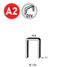 4800 AGRAFES GB-14 DIVERINOX - ASLAFIX - 6GB148