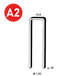 2400 AGRAFES GB-35 INOX - ASLAFIX - 6GB359