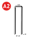 2400 AGRAFES GB-40 INOX - ASLAFIX - 6GB409