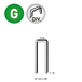 20000 AGRAFES L-30 DIVERGALVA - ASLAFIX - 6L-302
