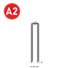 5000 AGRAFES Q-63 INOX - ASLAFIX - 6Q-639