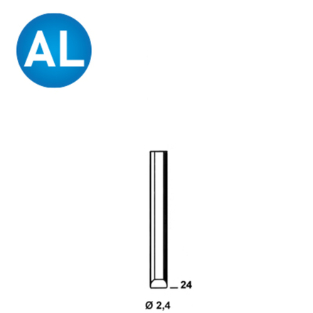 5000 CHEVILLES SD-24 ALUMINIUM - ASLAFIX - 6SD241