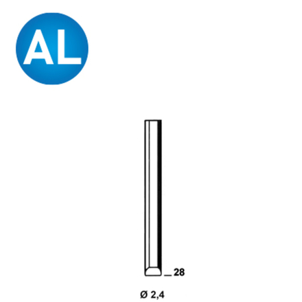 5000 CHEVILLES SD-28 ALUMINIUM - ASLAFIX - 6SD281