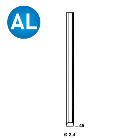 2500 CHEVILLES SD-45 ALUMINIUM - ASLAFIX - 6SD451