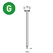10000 POINTES T-55 GALVA - ASLAFIX - 6T-552