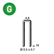 10000 AGRAFES U-16 GALVA - ASLAFIX - 6U-161