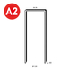 3500 AGRAFES WD-65 INOX A2 - ASLAFIX - 6WD659