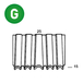 12000 AGRAFES CROCO WN-15 / 25 - ASLAFIX - 6WN151