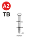 19500 COILS BO 21/23 X 35 ANNELÉES INOX TB - ASLAFIX - BO-21358