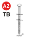 7200 COILS BO 21/23 X 55 ANNELÉES INOX TB - ASLAFIX - BO-21558