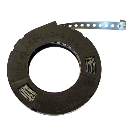 BANDE PERFORÉE 10 M - 12 X 0,75 MM - ASLAFIX - BP101208