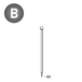 3300 POINTES D34° 28 X 63 LISSES - ASLAFIX - D3428631