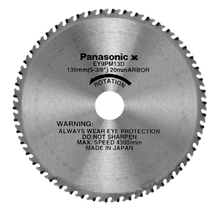 LAME ACIER 135 MM / 50 DENTS - EY4542LR - ASLAFIX - EY9PM13D