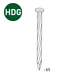 4000 COILS S 2,5X65 ACIER HDG - ASLAFIX - FAP65V5