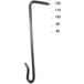 750 CROCHETS D'ARDOISE 2,7 X 120 INOX 17% - ASLAFIX - HOOK1202